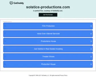 Solstice-Productions.com(Solstice Productions) Screenshot