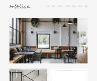 Solsticeinteriors.com(Solstice Interiors) Screenshot