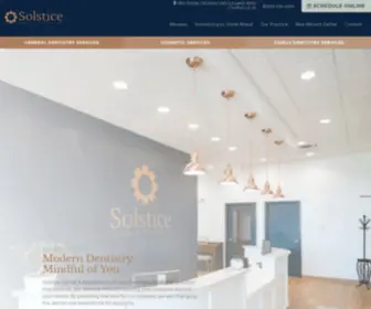 Solsticelouisville.com(Solstice Dental & Aesthetics) Screenshot