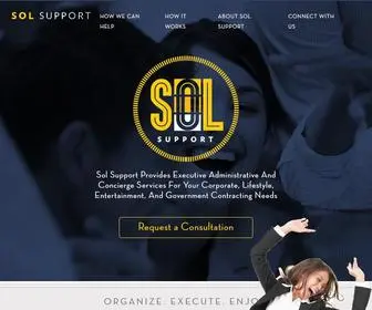 Solsupportdc.com(Sol Support DC) Screenshot