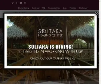 Soltara.co(Soltara Healing Center Ayahuasca Retreats) Screenshot