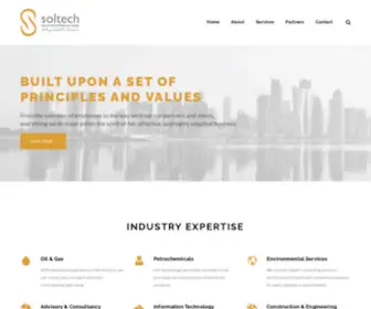 Soltech.qa(Solution Technology Qatar) Screenshot
