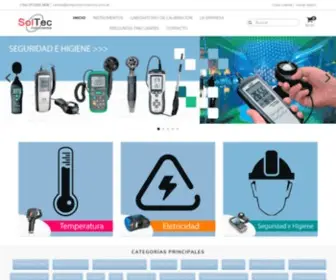 Soltecinstrumentos.com.ar(Tienda Online de SOLTEC Instrumentos) Screenshot