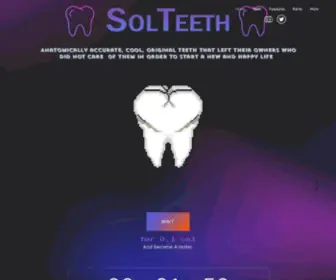 Solteeth.com(NFT) Screenshot