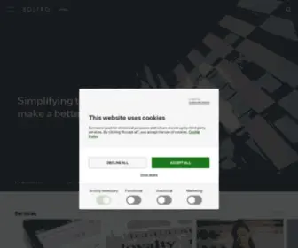 Solteq.com(Simplifying the digital world) Screenshot