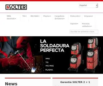 Solter.com(Solter Soldadura) Screenshot