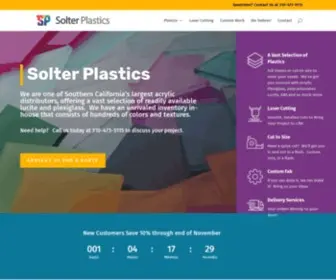 Solterplastics.com(Solterplastics) Screenshot