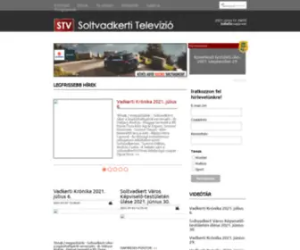 Soltvadkertitv.hu(Soltvadkerti Tv hivatalos oldala) Screenshot