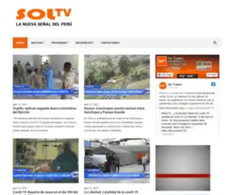 SoltvPeru.com(SOLTV PERU) Screenshot