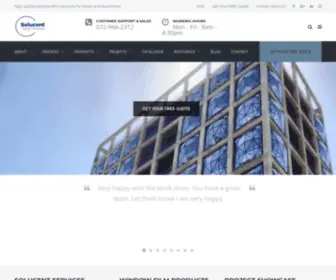 Solucent.co.za(Homepage) Screenshot