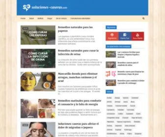 Soluciones-Caseras.com(Soluciones Caseras) Screenshot