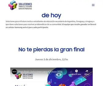 Soluciones-Futuro.com(HomeSoluciones para el futuro) Screenshot