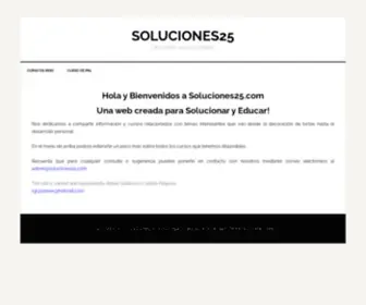 Soluciones25.com(Creamos Soluciones) Screenshot