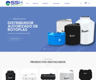 Solucionesagroindustriales.com.mx(SSH Agroindustria) Screenshot