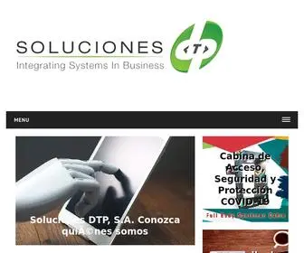 Solucionesdtp.com(Home) Screenshot