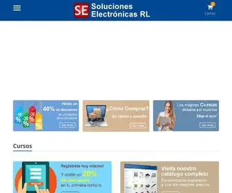 Solucioneselectronicasrl.com(Soluciones) Screenshot