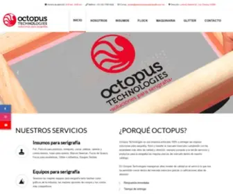 Solucionesparaserigrafia.com.mx(Inicio) Screenshot