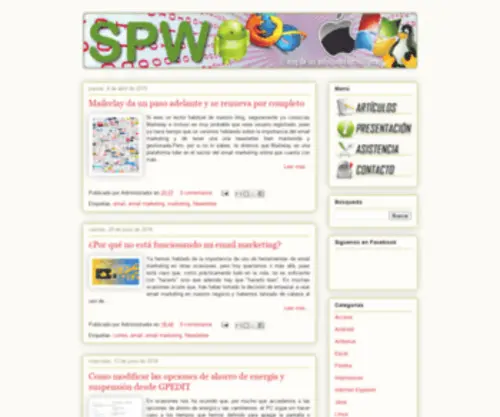 Solucionesparawindows.com(Soluciones para Windows) Screenshot