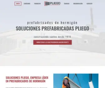 Solucionespliego.es(Prefabricados) Screenshot