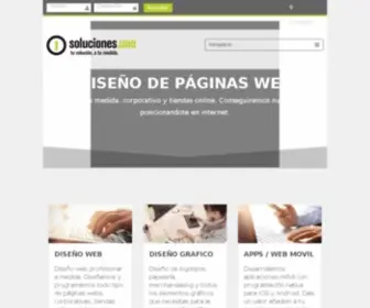 Solucionesuno.com(Diseño web Barcelona) Screenshot