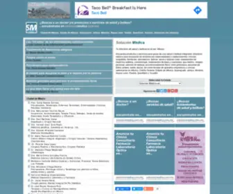 Solucionmedica.com.mx(Doctores) Screenshot
