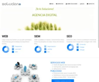 Soluciono.com(Agencia Digital de Diseño Web y Programacion PHP en Madrid) Screenshot