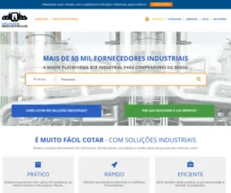 Solucoesindustriais.com.br(Portal de Cotação Online Industrial) Screenshot