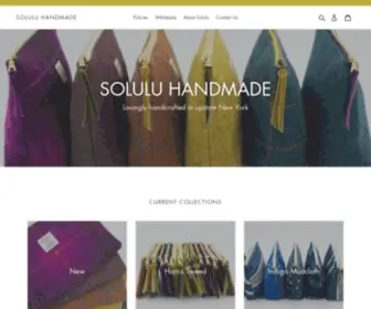 Soluluhandmade.com(Solulu Handmade) Screenshot