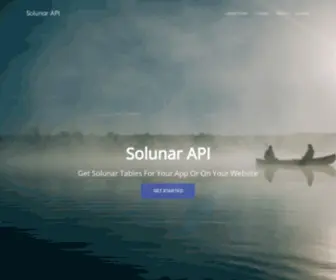 Solunar.org(Solunar API) Screenshot