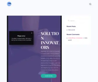 Solunovator.com(Innovative Solutions to Brilliant Ideas) Screenshot