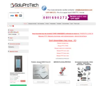 Soluprotech.com(Accueil) Screenshot