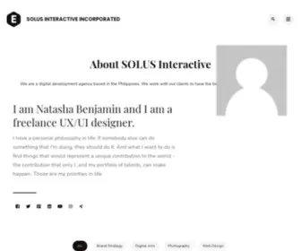 Solusinteractive.net(SOLUS Interactive Incorporated) Screenshot
