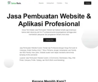 Solusitech.com(Jasa Pembuatan Website & Aplikasi Profesional) Screenshot