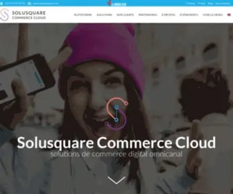 Solusquare.com(Unify Commerce & Digital) Screenshot