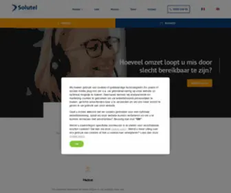 Solutel.be(Een telesecretariaat) Screenshot