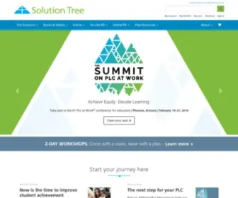 Solution-Tree.com(K12 Professional Development) Screenshot