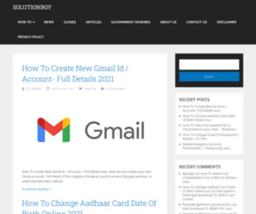 Solutionboy.com(Tech Guids) Screenshot