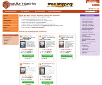 Solutionindustries.com.au(Exactly what you&#039;re looking for) Screenshot