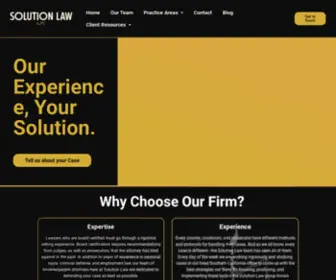 Solutionlawapc.com(Our Experience) Screenshot