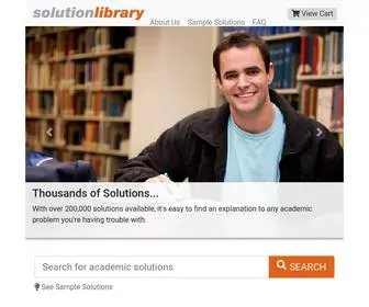 Solutionlibrary.com(Solution Library) Screenshot