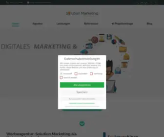 Solutionmarketing.de(Solution Marketing) Screenshot