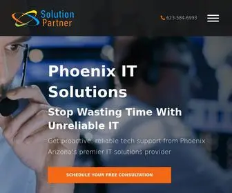 Solutionpartner.com(Phoenix IT Solutions) Screenshot