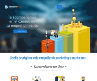 Solutionperu.com(Diseño de Páginas Web en Lima) Screenshot