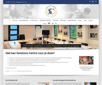 Solutions-Centre.org(Solutions Centre) Screenshot