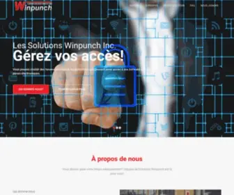 Solutions-Winpunch.com(Solutions Winpunch Inc) Screenshot