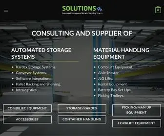 Solutions123.co.za(Solutions 4U) Screenshot