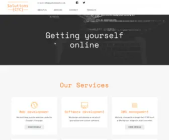 Solutionsctc.com(Base de données) Screenshot