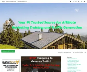 Solutionsforhomeprofits.com(Worldprofit Website Hosting & Affiliate Marketing Training) Screenshot