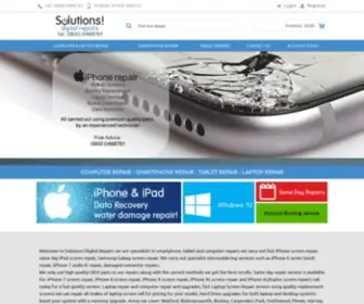Solutionsict.co.uk(Solutions Computer Repairs Watford) Screenshot