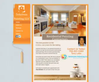 Solutionspaintingllc.com(Solutions Painting Llc) Screenshot